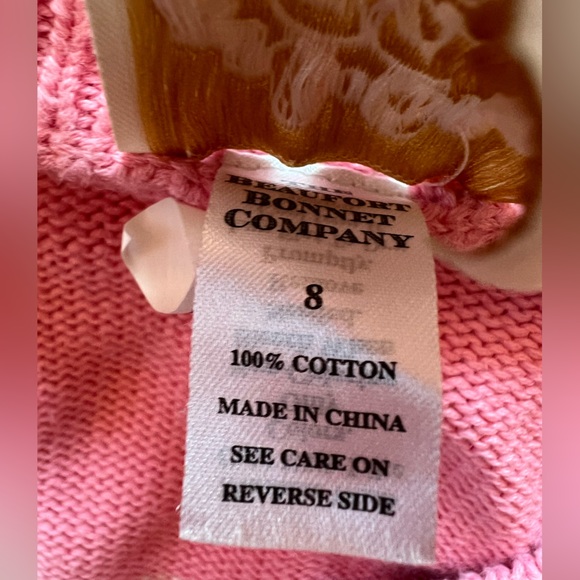 Beaufort Bonnet girls bow sweater size 8 - Picture 3 of 3